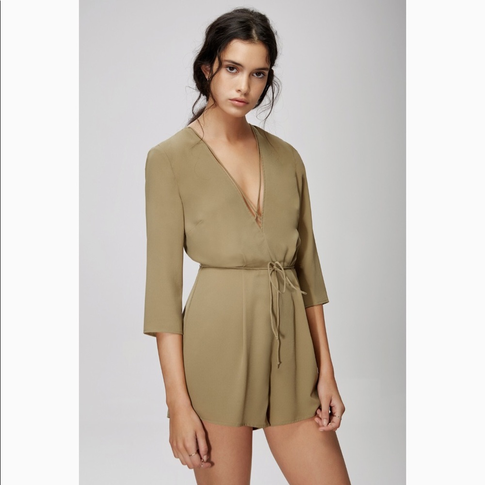 The Fifth Natural Maverick Long Sleeve Playsuit